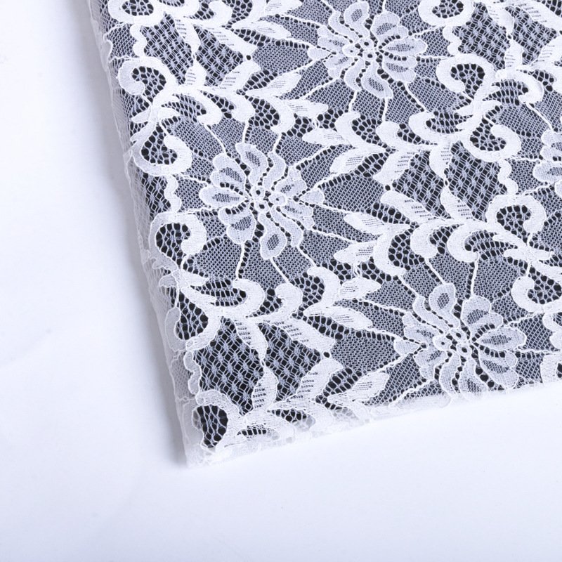 Cutwork Bridal Evening Polyester Lace Fabric for Women's Wear Wholesal 8